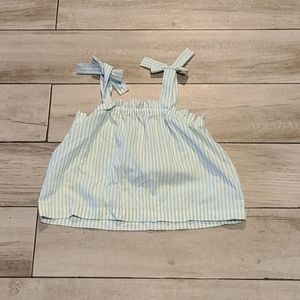 🍓Old Navy girls striped bow tank 🧁 🍋 🌷 💧 💕🎀🦄🪻🍍